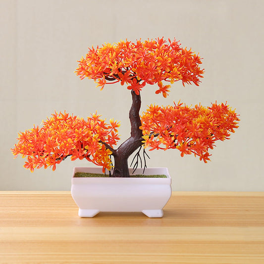 Talent Star Artificial Bonsai Tree Juniper Faux Plants Indoor Small Fake Plants Decor with Pots for Home Table Office Desk Bathroom Shelf Bedroom Living Room Farmhouse Decorations Wedding Tabletop Su