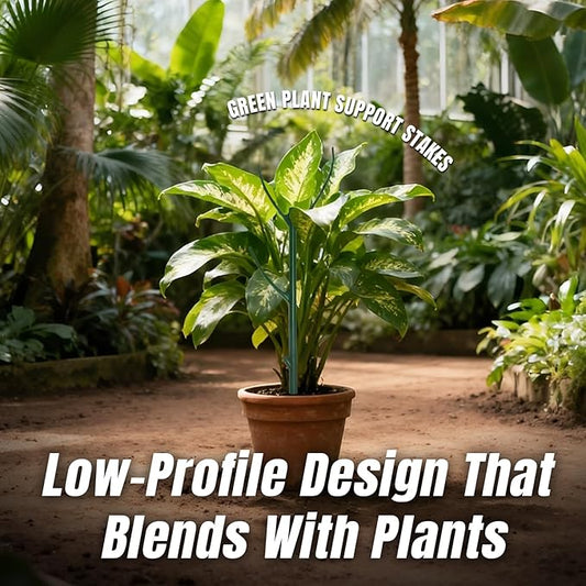 Monstera Plant Support,5 Pack Stackable Garden Plant Stakes for Indoor & Outdoor Plants,Adjustable Climbing Plant Support Poles,Durable Plant Holder for Tall Potted Plants,Vines & Growing Greens