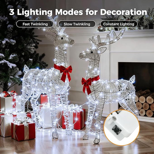 litogo 12 Pack 7FT 20 LED Fairy Lights Battery Operated, 3 Lighting Modes, Bulk Mini Twinkle String Lights Waterproof Silver Wire for Weddings Mason Jars Party Christmas Decorations-Cold White