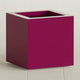 Greenline Jack Large Square Cube Fiberglass Planter, Modern Indoor/Outdoor
