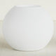 Greenline Nala Large Round Sphere Planter, Modern Fiberglass Indoor/Outdoor