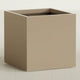 Greenline Jack Large Square Cube Fiberglass Planter, Modern Indoor/Outdoor