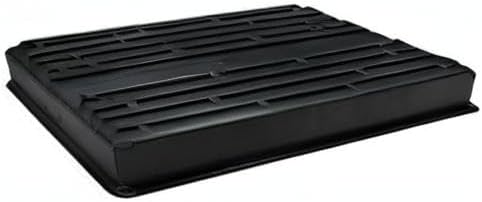 Yield Lab 10x20 Inch Black Plastic 100 Pack Plant Propagation Tray – Growing Trays for Garden, Planting, Seedling, Soil & Hydroponic Horticulture - Microgreen Trays Grow Plants - No Drain Holes
