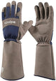 COOLJOB Thorn Proof Rose Pruning Garden Gloves for Men, Longer Sleeve Padded Yard Work for Bush, Blackberry, Cactus, Heavy Duty/Puncture Resistant/Machine Washable, Large-Pro, Navy