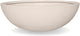 KUTE NEST 7.7" H x 22" D Round Bowl Fiberstone Planter for Succulent and Lotus with Drainage Hole, Smooth Finishes, Weather Resistant, Included 2 Extra Coco Mats (Kilim Beige, 19.9" Pot Opening)
