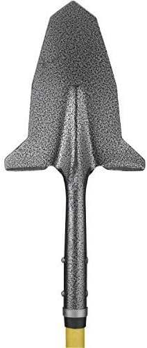 Spear Head Spade SHFD3 40" Teal Garden Spade Shovel - Gardening Shovel with a 9" x 11" Beveled Blade, Steel-Reinforced Fiberglass Long Handle & Cushioned D-Grip - Digging Spade for Planting