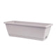HAOHIZE Raised Garden Bed, Rectangular Plastic Planter Raised Beds Large Flower Vegetable Planters Boxes Thicken Planting Pots Plant Containers for Balcony Home Outdoor Window (8 L)
