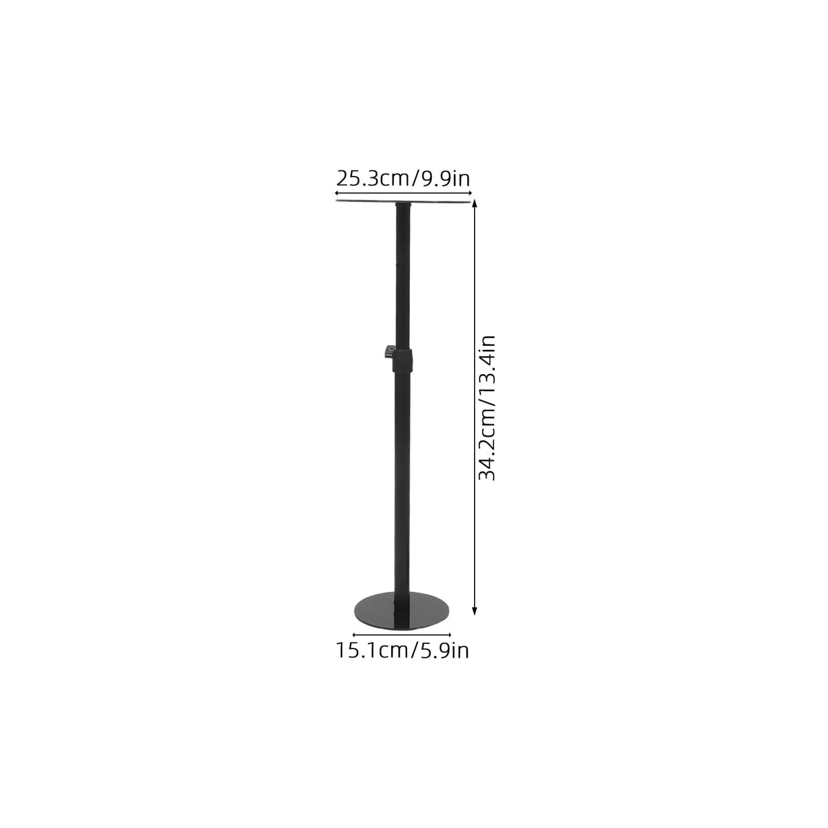 Toddmomy Adjustable Plant Riser for Outdoor Pots, 11.4in Short Plant Stand Lift Insert, Plastic Flower Pot Riser Suitable for Large and Square Planters