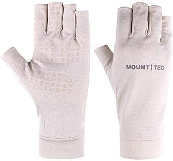 Unisex UV Protective Fingerless Gloves UPF 50+ Summer Sun Glove for Outdoor Fishing Cycling Hiking Driving Kayaking