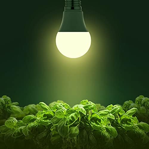 Briignite Grow Light Bulbs, LED Grow Light Bulb A19 Bulb, Full Spectrum