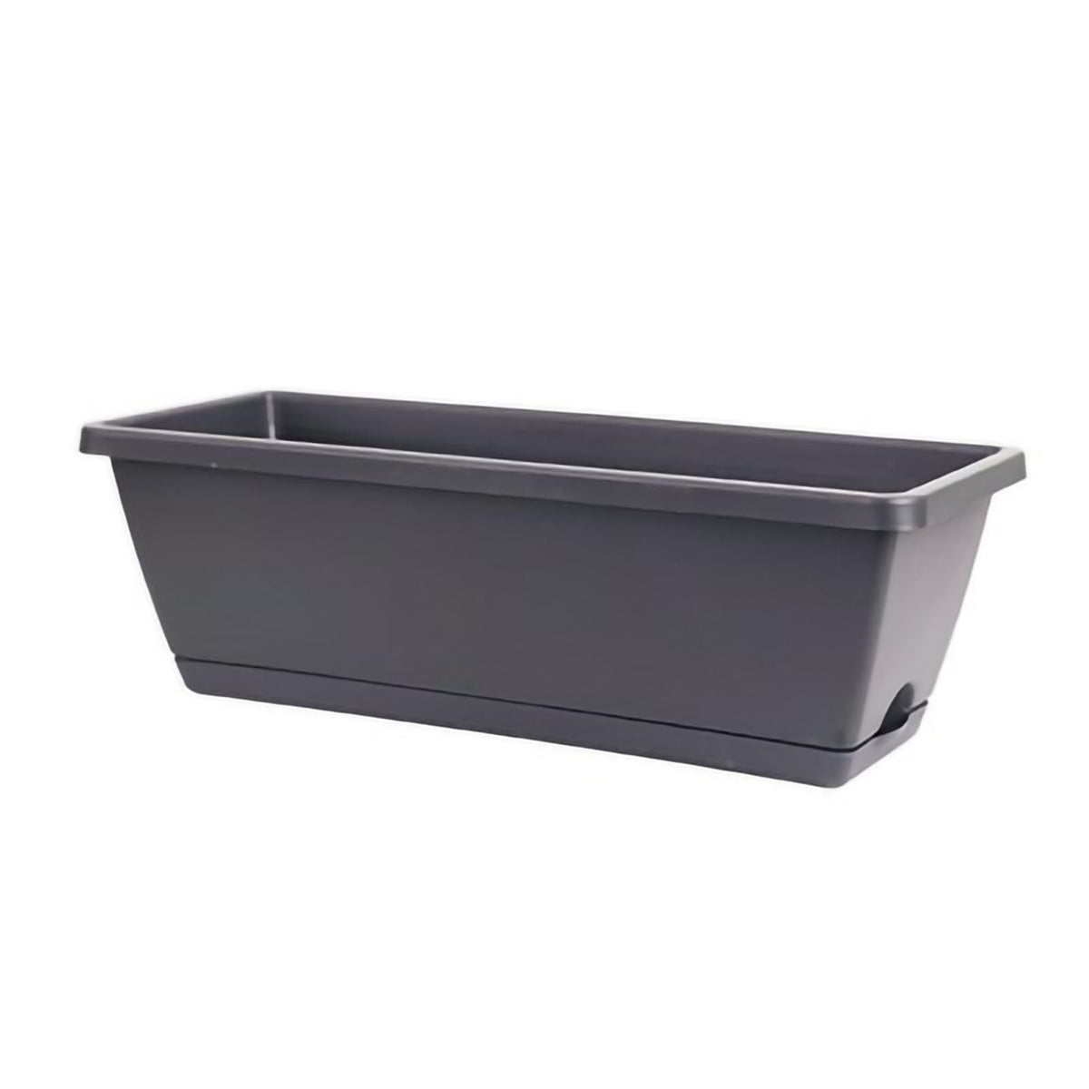 HAOHIZE Raised Garden Bed, Rectangular Plastic Planter Raised Beds Large Flower Vegetable Planters Boxes Thicken Planting Pots Plant Containers for Balcony Home Outdoor Window (8 L)