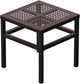 DHYGOTFUR Plant Stand - Indoor/Outdoor Extra-Sturdy Aluminum Plant Stand – Ideal for Patios, Gardens, Living Room Decoration（Brown）