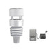 ECOWITT Wi-Fi Weather Station GW1210, Includes GW1200 Wi-Fi Gateway and WS90 Outdoor Sensor Array, 915 MHz
