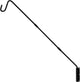 Juegoal Heavy Duty Deck Hook, 25 Inch or 36 Inch Wall Mounted Extended Reach Deck Hook Wall Pole Plant Bracket for Hanging Bird Feeder, Plants, Suet Baskets, Lanterns, Wind Chimes
