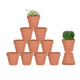 vensovo 3" Tiny Terracotta Pots with Drainage, Mini Clay Pot, 12 Pack