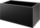Meyoppm Metal Planter Box 32"x16"x16", Rectangular Steel Planter Box Frost Proof Rust Resistant Indoor&Outdoor, Heavy Duty Steel Planter for Commercial and Residential Use