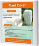 Agfabric Warm Worth Frost Blanket 1.5 oz 84"x72" Shrub Jacket,Rectangle Plant Cover for Frost Protection,White
