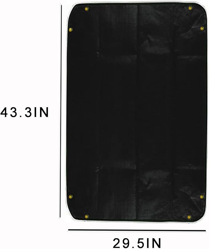 BIUWING 2 PCS Large Repotting Mat for Plant Transplanting and Mess Control, 43" X 29" Thickened Foldable Waterproof Plant Potting Tray, Portable Potting Mat Gardening Tray for House Plants Succulents
