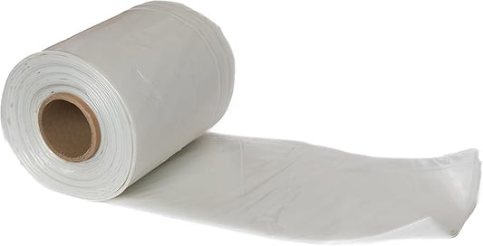 RESILIA Clear Greenhouse Sheeting - UV-Protected, Heavy-Duty Gauge Outdoor Polyethylene Cover for Weatherproofing Greenhouses, Garden, Plants, 6.5' by 10' Roll, 6 Mil, 0.006 Inch, Thick, Made in USA