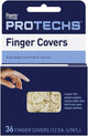 Flents First Aid Finger Cots, Protect Finger During Healing, Cover Cuts & Injuries, Durable & Comfortable Barrier Gloves for Wound Care and Hygiene, Disposable, Latex, 36 Count