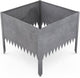 Edge Right - Raised Garden Bed Kit - COR-Ten Steel (14" COR-Ten Steel, 2 FT x 2 FT)