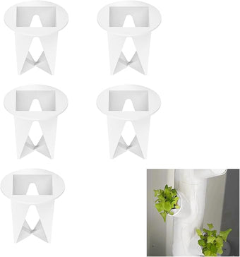Grow yCube Hydroponic Growing Cups for Gardyn - Compatible with Gardyn Home/Studio Indoor Garden System (5 Pack)