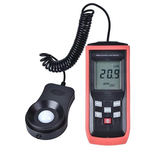 TA8131 Digital Light Meter 100000Lux Lux/FC LCD Luxmeter Luminometer Photometer