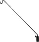 ERYTLLY Extended Reach Deck Hook Wall Pole Wall Mounted, Extensible and Adjustable 28 inch to 43 inch Bracket for Hanging Bird Feeder,Plants,Wind Chimes,Lanterns