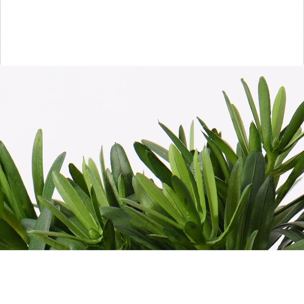 YXIANG56Q Fake Plants 17'' Small Artificial Bonsai Tree Fake Plants in Ceramic Potted Bonsai Tree Decoration for Home Desk Office Farmhouse Indoor and Outdoor Bonsai Tree