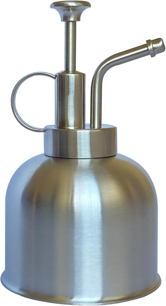 Stainless Steel Plant Sprayer, Small Watering Can for Indoor Potted Plants