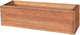Rustic Wooden Flower Planter Box 11.81 Inch Anti-Rotten Cedar Wood Window Box for Gardening Balcony Patio Outdoor Use