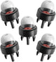 Hipa 188-512-1 Snap in Primer Bulb for 2-Cycle Small Engine Poulan Echo Chainsaw Ryobi BP42 Homelite Bolens String Trimmer Leaf Blower 125B 125BX 125BVX 530047721 503936601 5Pack