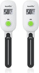 RAINPOINT Smart Digital Wireless Plant Moisture Meter Houseplant Indoor,WiFi Hub Needed,Capacitive Probe,Leave-in Soil Hygrometer Sensor,Real-time Monitor Outdoor Greenhouse Gardening(Two-Pack Set)