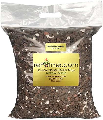 rePotme Dendrobium Imperial Orchid Mix (Junior Bag) - Orchid Soil - 4 Quarts