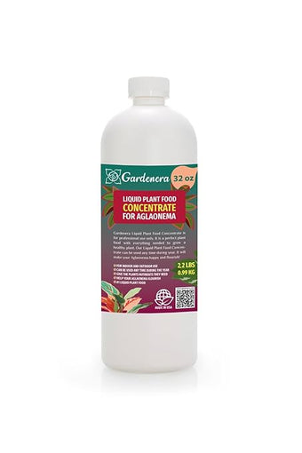 Gardenera Plant Growth Superfood for AGLAONEMA with 18 Key Vitamins & Minerals - Organic Plant Food Fertilizer - Micro-Fungi and Bio-Organisms for AGLAONEMA Plant Care & Growth Enhancement - 32oz