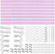 Barrina T5 Grow Lights, Full Spectrum, 2ft 80W (8 x 10W, 500W Equivalent), T5 LED Grow Light Bulbs, Plant Lights for Indoor Plants, Greenhouse, Plug and Play, Pink, 8-Pack