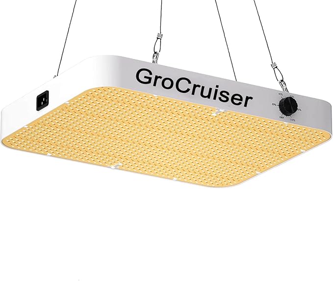 2000W Dimmable LED Grow Light, 3x3 2x4ft Grow Tent Light with 1176PCS LEDs, UV-IR Included Full Spectrum Plant Growing Lamps for Indoor Plants Seeding Veg Flower with Daisy Chain