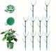 Stackable Monstera Moss Pole - 10 PCS Coir Plant Support Stakes for Indoor Plants, Bendable Totem Pole for Climbing Vines, Money Plant | Durable Indoor Plant Stakes (10 Pack)
