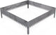 Edge Right - Raised Garden Bed Kit - COR-Ten Steel (8" COR-Ten Steel, 4 FT x 4 FT)