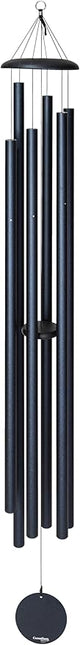 Corinthian Bells by Wind River – 74 inch Midnight Blue Wind Chime for Patio, Backyard, Garden, and Outdoor Decor (Aluminum Chime) Made in The USA