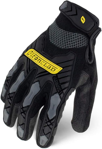 Ironclad Command Impact Work Gloves; Touch Screen Gloves Conductive Palm & Fingers, Impact Protection, Machine Washable
