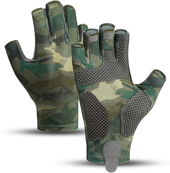 Fishing Gloves - Men & Women's UV Protection Sailing, Kayak, Paddling & Rowing Gloves