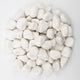 40lbs White Natural River Rocks, Polished Pebbles for Plants Garden, 1-2 inch Decorative White Stones, Ideal for Fish Tank, Vases, Crafting, Home Decor and Garden Landscaping Rocks,White