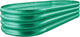 Land Guard Green Raised Bed, 6×3 ft Elevated Planter Box, Raised Beds for Gardening Vegetables（Green）…