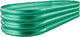 Land Guard 8×4×1 ft Green Raised Garden Bed, Garden Raised Bed, Above Ground Flower Bed for Vegetables, Flowers, Herbs（Green）…