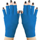 ManiGlovz -The Original Dermatologist Recommended UPF 50+ UV Protective Manicure and Sunblock Fingerless Gloves, Sun Protection, Driving and Gel Manicure Gloves in Dreamin' of Turks