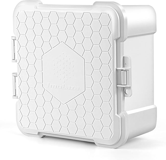 ImoLaza Waterproof Sprinkler Controller Box, Weatherproof Outdoor Enclosure for ImoLaza Sprinkler Controllers, Compatible 4 Zones, 6 Zones, 8 Zones, 12 Zones, 16 Zones