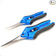 6.5" Garden Scissors Pruning Shears: 2 Pack of Trimming Scissors for Small Plants - High Cutting Efficiency Flower Snips for Gardening
