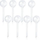8 Pcs Clear Plant Watering Globes,Plastic Self Watering Bulbs Ball,Garden Water Device for Plant Indoor Outdoor(Small)