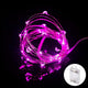 XINKAITE Fairy Lights - Waterproof LED Starry String Lights for Indoor & Outdoor DIY Decoration, Home Parties, Christmas Holiday (10FT/3Meters, Pink)